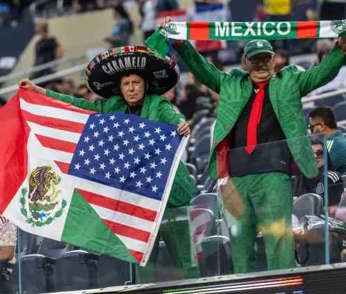 Más de 50,000 espectadores estuvieron en el México vs. República Dominicana en el SoFi Stadium. Getty Images Más de 50,000 espectadores estuvieron en el México vs. República Dominicana en el SoFi Stadium. Getty Images