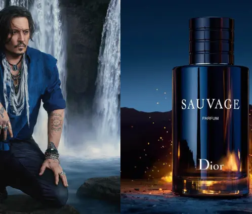 Dior Sauvage. Johnny Deep. Imágenes de referencia. Dior Sauvage. Johnny Deep. Imágenes de referencia.