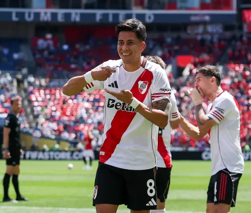 ¿Advertencia a Rayados? Maxi Meza presume a River Plate en el Mundial de Clubes 2025 (Photo by Buda Mendes/Getty Images) ¿Advertencia a Rayados? Maxi Meza presume a River Plate en el Mundial de Clubes 2025 (Photo by Buda Mendes/Getty Images)