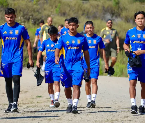 Un grupo de cinco jugadores se presentó a la pretemporada de Tigres para buscar ganarse un lugar en el primer equipo. @TigresOficial Un grupo de cinco jugadores se presentó a la pretemporada de Tigres para buscar ganarse un lugar en el primer equipo. @TigresOficial