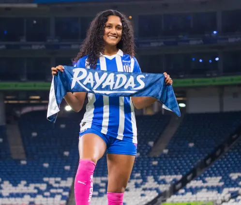 Juana Plata tendrá su segunda etapa en Rayadas tras haber estado a préstamo en el Cruz Azul. @Rayadas Juana Plata tendrá su segunda etapa en Rayadas tras haber estado a préstamo en el Cruz Azul. @Rayadas