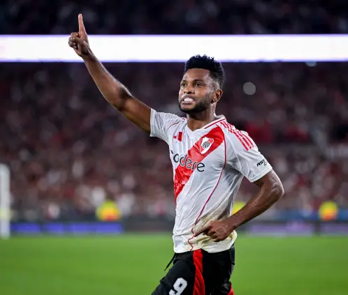 El River Plate estaría dispuesto a aceptar vender a Miguel Ángel Borja a los Tigres tras el Mundial de Clubes. Getty Images El River Plate estaría dispuesto a aceptar vender a Miguel Ángel Borja a los Tigres tras el Mundial de Clubes. Getty Images