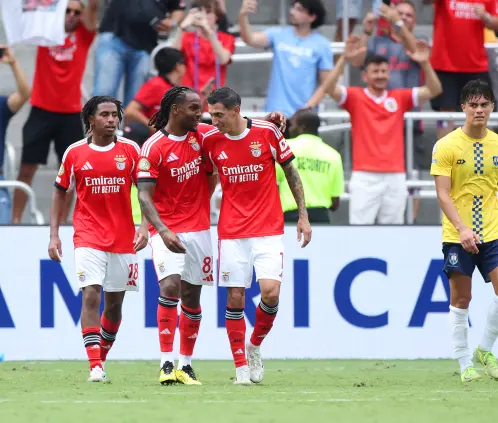 Benfica venció 6-0 al Auckland City. Getty Images Benfica venció 6-0 al Auckland City. Getty Images