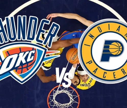 Oklahoma City Thunder y los Indiana Pacers se enfrentan en el Juego 7 de las Finales de la NBA que definirá al campeón. Oklahoma City Thunder y los Indiana Pacers se enfrentan en el Juego 7 de las Finales de la NBA que definirá al campeón.