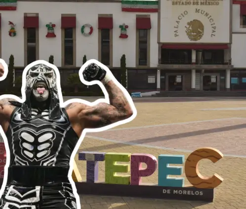 Penta, el luchador que presume con orgullo ser de Ecatepec. Penta, el luchador que presume con orgullo ser de Ecatepec.