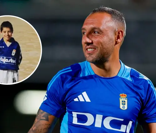 Santi Cazorla ha sido parte fundamental para que el Real Oviedo regrese a la máxima categoría del futbol español. Santi Cazorla ha sido parte fundamental para que el Real Oviedo regrese a la máxima categoría del futbol español.