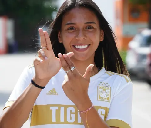 Tigres Femenil confirmó el fichaje de María Sánchez para el Apertura 2025. @Maria17_7 Tigres Femenil confirmó el fichaje de María Sánchez para el Apertura 2025. @Maria17_7