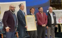 La LMB presentó timbre postal conmemorativo por sus 100 años