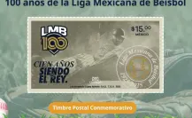 ¡Increíble! El centenario de la LMB tendrá una estampilla especial