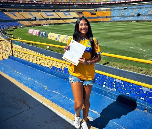Madyson Perla, seleccionada juvenil de Estados Unidos y México, se convirtió en el cuarto refuerzo de Tigres Femenil para el Apertura 2025. @mady_perla Madyson Perla, seleccionada juvenil de Estados Unidos y México, se convirtió en el cuarto refuerzo de Tigres Femenil para el Apertura 2025. @mady_perla