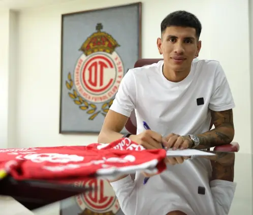 Nico Castro se volvió el primer refuerzo de Toluca para el Apertura 2025. @TolucaFC Nico Castro se volvió el primer refuerzo de Toluca para el Apertura 2025. @TolucaFC