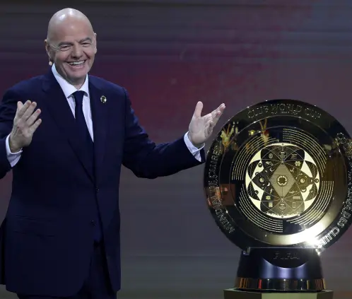 El Presidente de la FIFA Gianni Infantino insistiría en que la próxima edición del Mundial de Clubes se juegue en Europa, lo cual podría darle la sede a España. Getty Images El Presidente de la FIFA Gianni Infantino insistiría en que la próxima edición del Mundial de Clubes se juegue en Europa, lo cual podría darle la sede a España. Getty Images