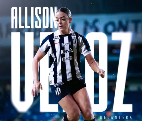 Allison Veloz es el tercer refuerzo de las Rayadas para el Apertura 2025. @Rayadas