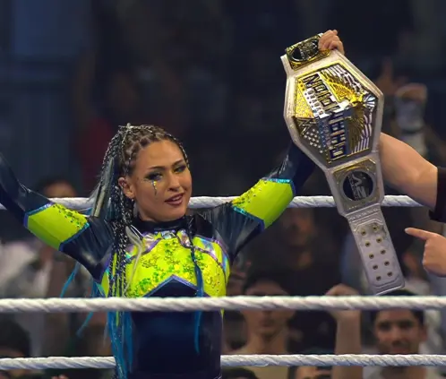 Giulia conquistó el Campeonato Femenil de Estados Unidos en la reanudación de SmackDown, el cual se cayó por media hora a nivel mundial a través de Netflix. @WWE Giulia conquistó el Campeonato Femenil de Estados Unidos en la reanudación de SmackDown, el cual se cayó por media hora a nivel mundial a través de Netflix. @WWE