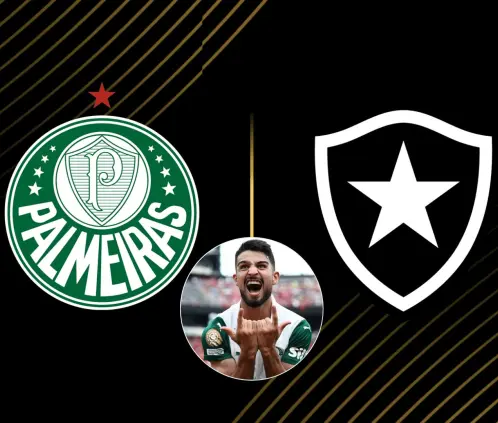 Palmeiras vs Botafogo. Imagen de Referencia. Cortesía: DAZN. Palmeiras vs Botafogo. Imagen de Referencia. Cortesía: DAZN.