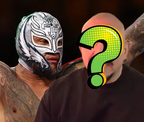 Rey Mysterio muestra su rostro sin máscara y los fanáticos de la WWE enloquecen (Photo by Tim Nwachukwu/Getty Images) Rey Mysterio muestra su rostro sin máscara y los fanáticos de la WWE enloquecen (Photo by Tim Nwachukwu/Getty Images)