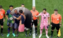 Luis Enrique y el emotivo reencuentro con Lionel Messi