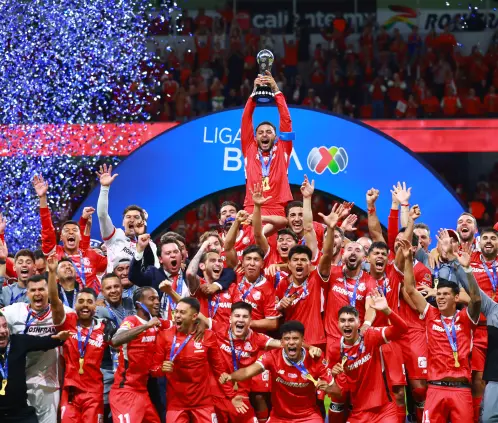 TV Azteca busca transmitir los partidos del Toluca rumbo al Apertura 2025. Getty Images TV Azteca busca transmitir los partidos del Toluca rumbo al Apertura 2025. Getty Images