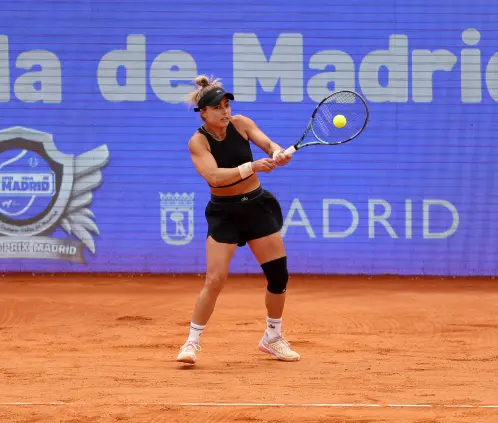 Renata Zarazúa en el TF World Tennis Tour W100 Madrid. (Photo by Florencia Tan Jun/Getty Images for ITF).