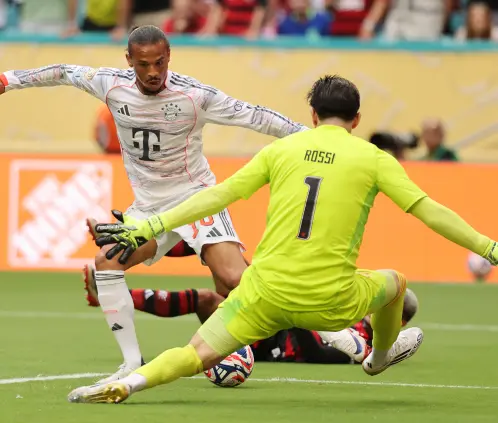 Leroy Sané dejó al Bayern Munich en pleno Mundial de Clubes al ya tener contrato firmado con el Galatasaray de Turquía. Getty Images
