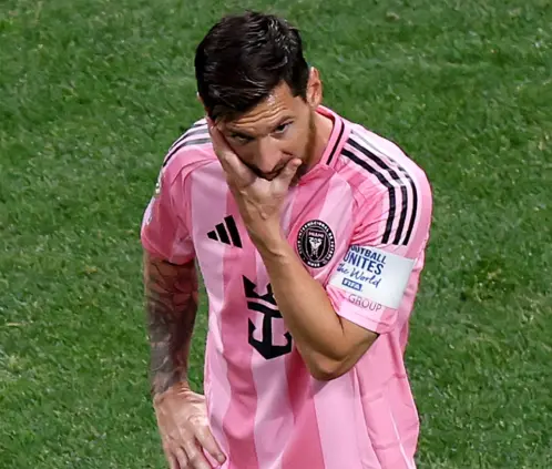 Messi y el Inter Miami se van humillados del Mundial de Clubes (Sandra Montanez / Getty Images)