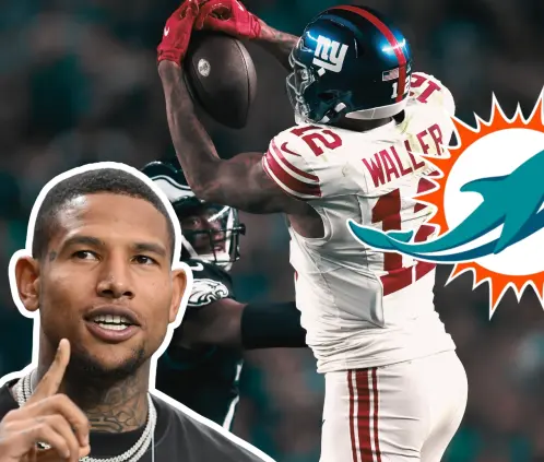 Dolphins obtienen a Waller en cambio con los Giants.