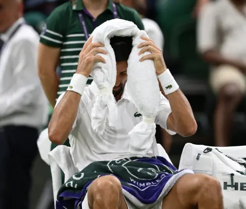 EL caor hace de las suyas en el ytercer grand slam del año (Hannah Peters/Getty Images) EL caor hace de las suyas en el ytercer grand slam del año (Hannah Peters/Getty Images)