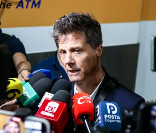 José Antonio Tato Noriega se dirigió a la prensa en su llegada a Monterrey (Nora Guerrero / Posta Deportes) José Antonio Tato Noriega se dirigió a la prensa en su llegada a Monterrey (Nora Guerrero / Posta Deportes)