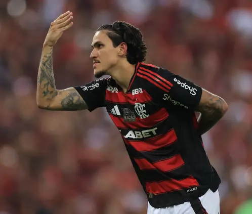 El delantero brasileño Pedro Abreu, actualmente en el Flamengo, es el principal deseo del Monterrey rumbo al Apertura 2025. Getty Images El delantero brasileño Pedro Abreu, actualmente en el Flamengo, es el principal deseo del Monterrey rumbo al Apertura 2025. Getty Images