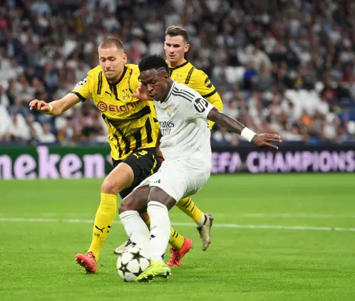 El Real Madrid y Borussia Dortmund se enfrentarán por primera vez fuera de la Champions League. Getty Images El Real Madrid y Borussia Dortmund se enfrentarán por primera vez fuera de la Champions League. Getty Images