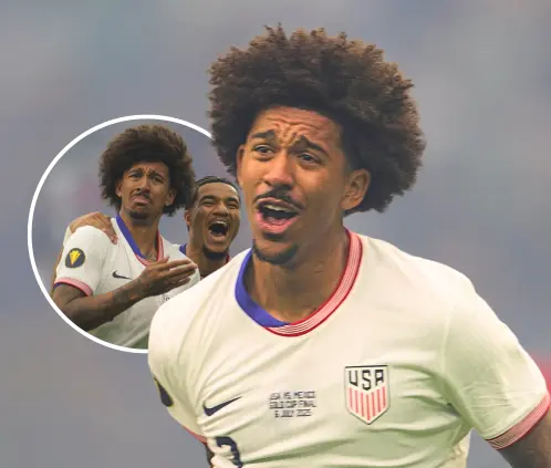Chris Richards, el jugador de goles importantes para los Estados Unidos (Foto: @USMNT X) Chris Richards, el jugador de goles importantes para los Estados Unidos (Foto: @USMNT X)
