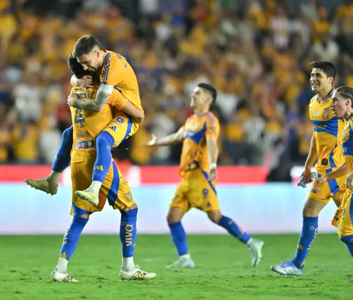 El nuevo uniforme de visita de los Tigres fue lanzado en tiendas antes de su presentación oficial. Getty Images El nuevo uniforme de visita de los Tigres fue lanzado en tiendas antes de su presentación oficial. Getty Images