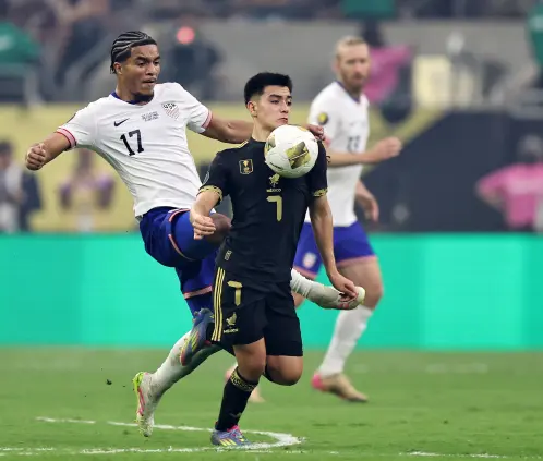Gilberto Mora hace historia con México en la final de la Copa Oro 2025 (Photo by Omar Vega/Getty Images) Gilberto Mora hace historia con México en la final de la Copa Oro 2025 (Photo by Omar Vega/Getty Images)