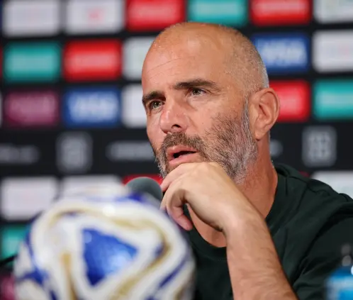 Enzo Maresca se quedó sin palabras tras respuesta de periodista . (Photo by Alex Grimm/Getty Images) Enzo Maresca se quedó sin palabras tras respuesta de periodista . (Photo by Alex Grimm/Getty Images)