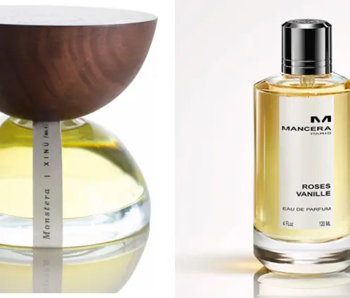 Perfumes Monstera Xinú. Imágenes publicitarias.