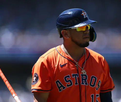 Isaac Paredes con los Astros de Houston. (Photo by Harry How/Getty Images) Isaac Paredes con los Astros de Houston. (Photo by Harry How/Getty Images)