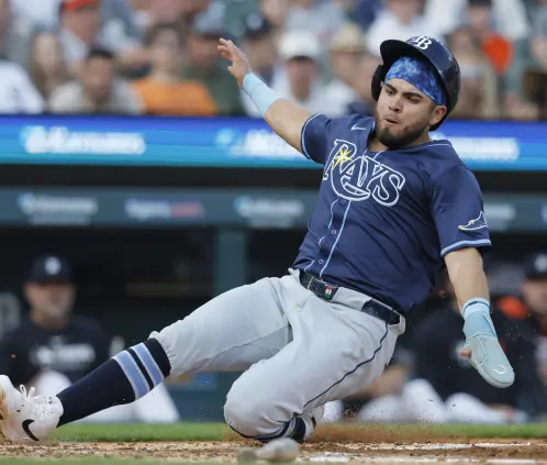 Jonathan Aranda con Tampa Bay Rays. (Photo by Duane Burleson/Getty Images). Jonathan Aranda con Tampa Bay Rays. (Photo by Duane Burleson/Getty Images).