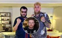 Jeque árabe trabaja en pelea de Canelo Álvarez y Jake Paul