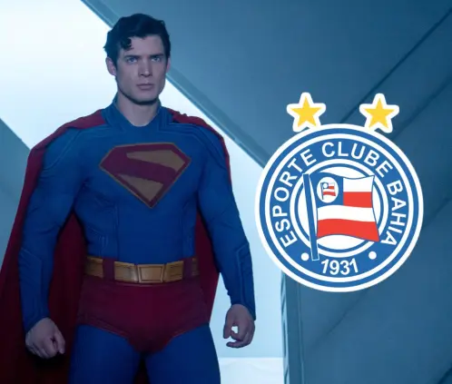 El Esporte Clube Bahia tendrá como aliado al Hombre de Acero (Cortesía: Warner Bros. Pictures México) El Esporte Clube Bahia tendrá como aliado al Hombre de Acero (Cortesía: Warner Bros. Pictures México)