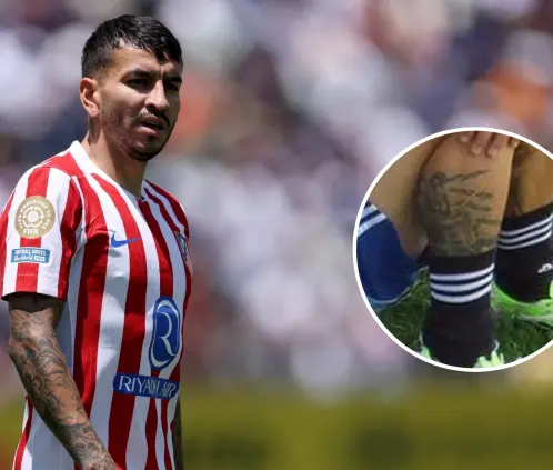Ángel Correa y su polémico pasado por un tatuaje donde la hinchada casi lo sepultó. Ángel Correa y su polémico pasado por un tatuaje donde la hinchada casi lo sepultó.