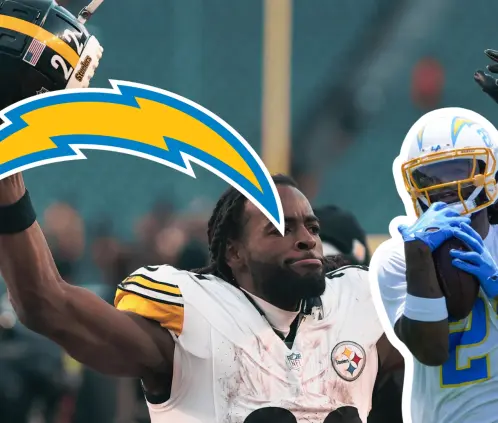 Najee Harris, corredor de los Chargers, tuvo una herida ocular superficial en festejo patriótico. Najee Harris, corredor de los Chargers, tuvo una herida ocular superficial en festejo patriótico.