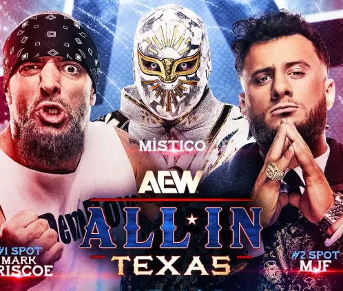 Místico será uno de los mexicanos que compita en All In: Texas. @AEW Místico será uno de los mexicanos que compita en All In: Texas. @AEW