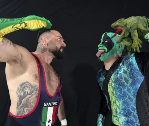 Santino Marella vs. Mr. Iguana fue una de las luchas que no se pudo ver en vivo del Verano de Escándalo 2025. @Fightful Santino Marella vs. Mr. Iguana fue una de las luchas que no se pudo ver en vivo del Verano de Escándalo 2025. @Fightful