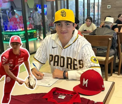 Uzeta es uno de os prospectos con gran futuro en San Diego (Facebook: @AcademiaAHH) Uzeta es uno de os prospectos con gran futuro en San Diego (Facebook: @AcademiaAHH)