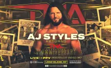 AJ Styles vuelve a TNA para encabezar el Slammiversary 2025, ¿el Fenomenal deja la WWE?