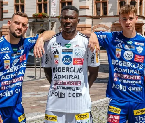 La camiseta que parece meme: TSV Hartberg lanza jersey viral (tsvhartbergfussball Instagram) La camiseta que parece meme: TSV Hartberg lanza jersey viral (tsvhartbergfussball Instagram)
