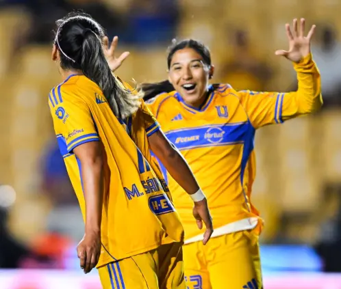 Las Amazonas no tuvieron piedad de las Centellas (X: @TigresFemenil)
