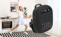 La bocina JBL pequeña, potente y a prueba de todo que la inteligencia artificial recomienda
