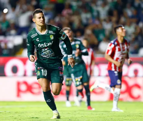 JAmes Rodríguez liquidó al Rebaño para que la Fiera sumara su primera victoria (Getty images)