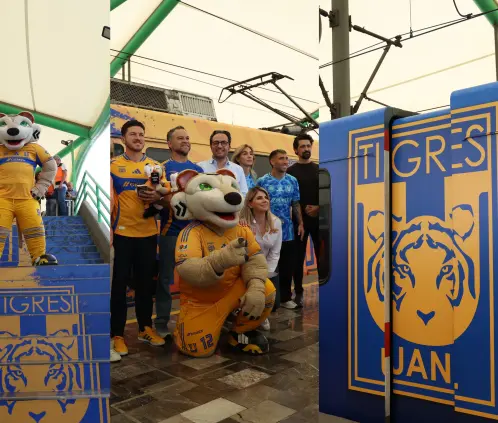 Tigres inaugura su propia Estación del Metro de Nuevo León (Foto: Club Tigres) Tigres inaugura su propia Estación del Metro de Nuevo León (Foto: Club Tigres)